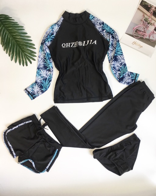 Bikini tay dài quần dài sét 4 món ( nữ) | BigBuy360 - bigbuy360.vn