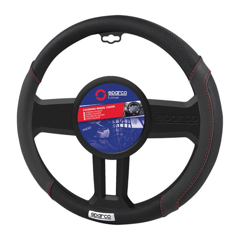 Bọc vô lăng sparco chính hãng SPC1113BK