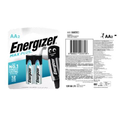 Pin Tiểu AA Siêu Bền Kỹ Thuật Cao Energizer Max Plus 1.5V (Nhập Khẩu Singapore)[Chính Hãng 100%]