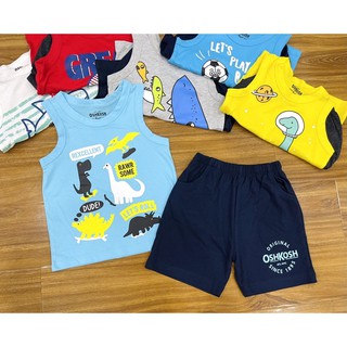 Bộ ba lỗ xuất dư Oshkosh bé trai