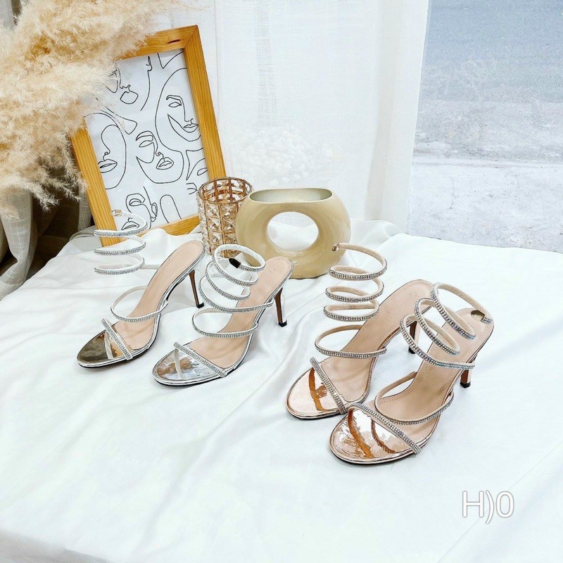 SANDAL LÒ XO ĐÍNH ĐÁ SIÊU HOT