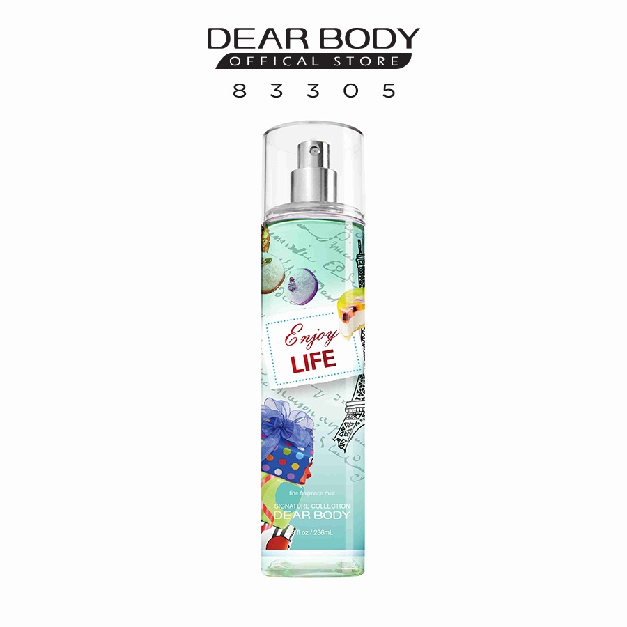 BODY MIST DEAR BODY 236ml - XỊT THƠM TOÀN THÂN - DÀNH CHO NỮ