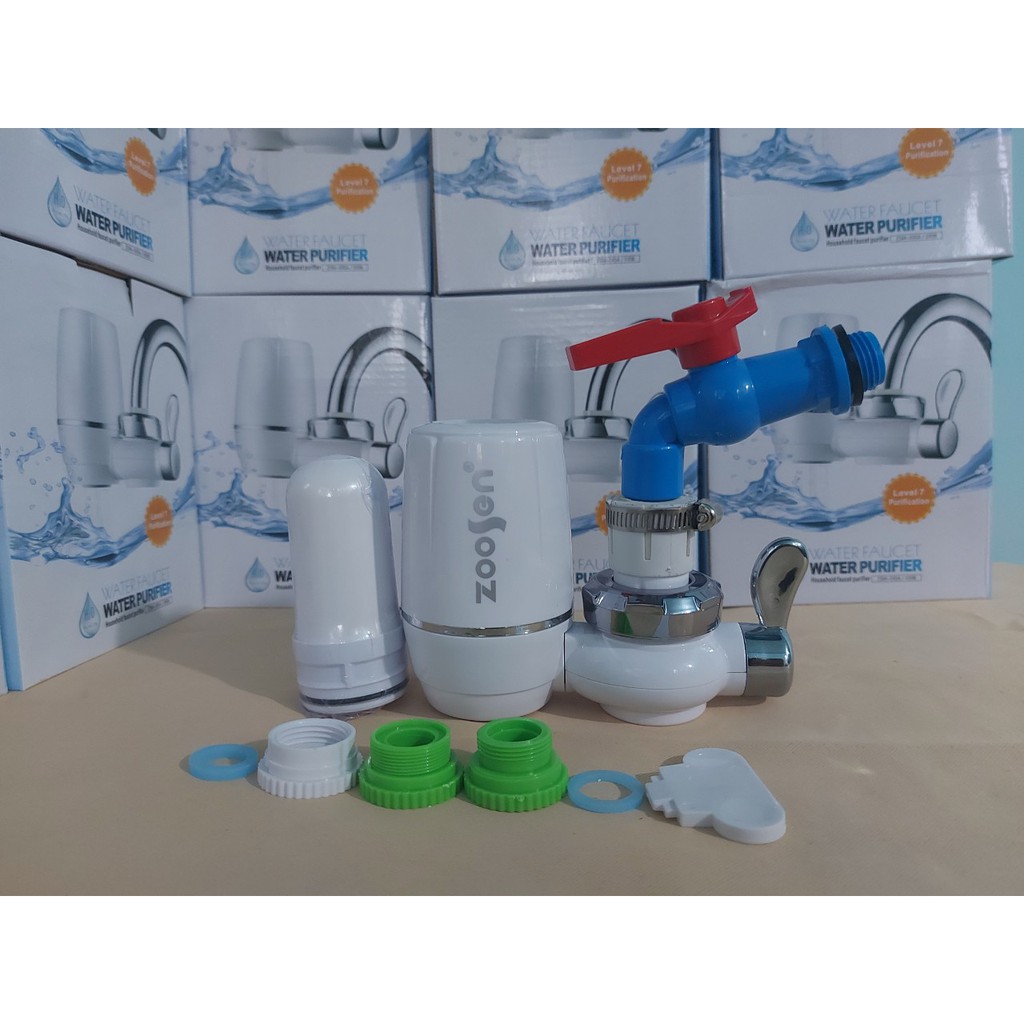 Bộ lọc nước tại vòi mini Zoosen tốt nhất hiện nay, tương thích với mọi loại vòi nước | BigBuy360 - bigbuy360.vn