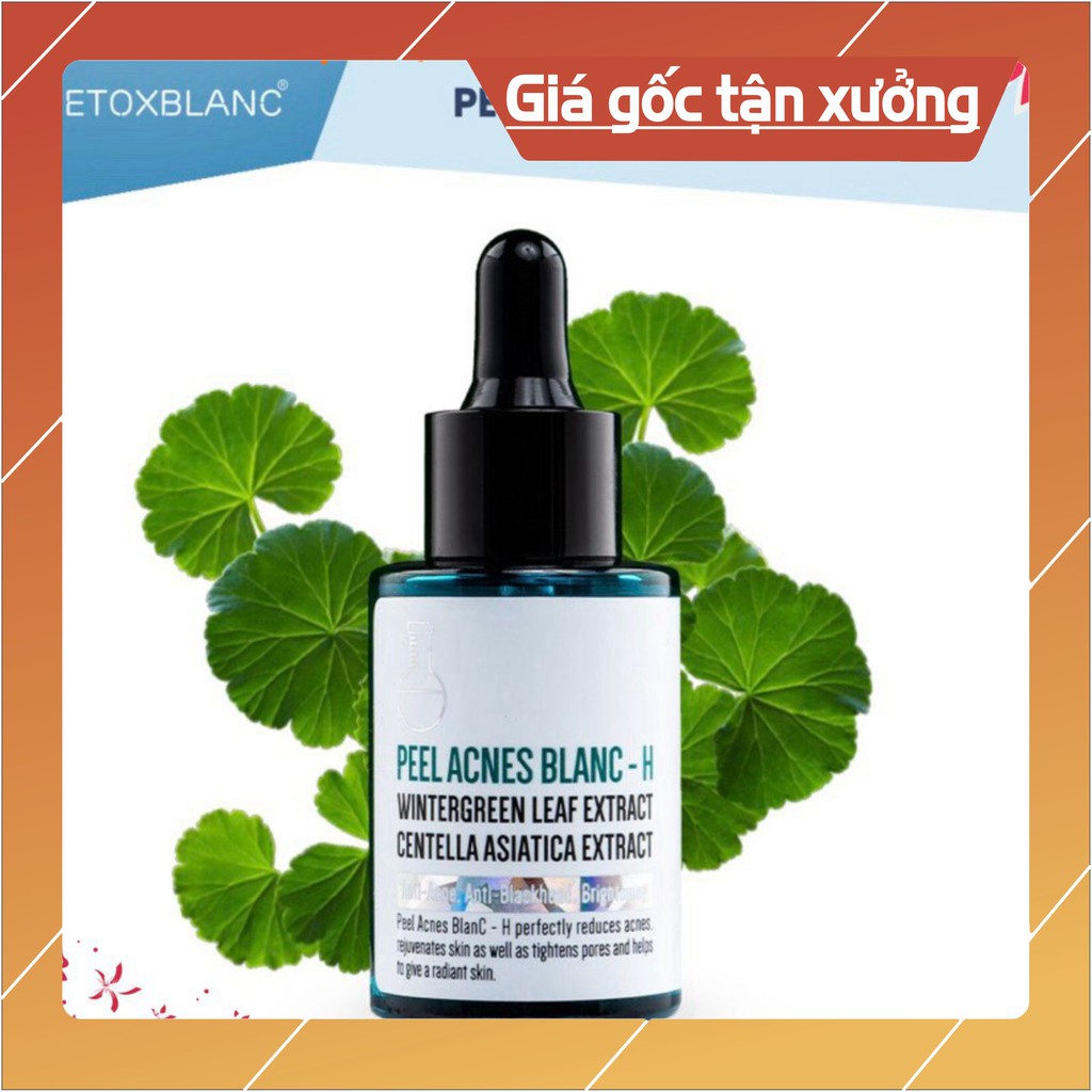 Serum cho da mụn detox blanc Mẫu H Mỹ Phẩm Chính Hãng