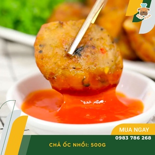 Chả Ốc Nhồi Khay 500gam Hút Chân Không