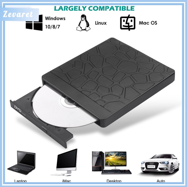 Ổ Đĩa DVD USB 3.0 Type C Tốc Độ Cao Đa Năng