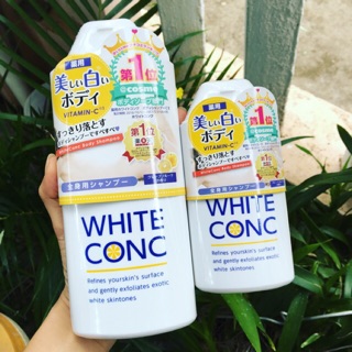 Sữa tắm trắng da white conc nhật bản