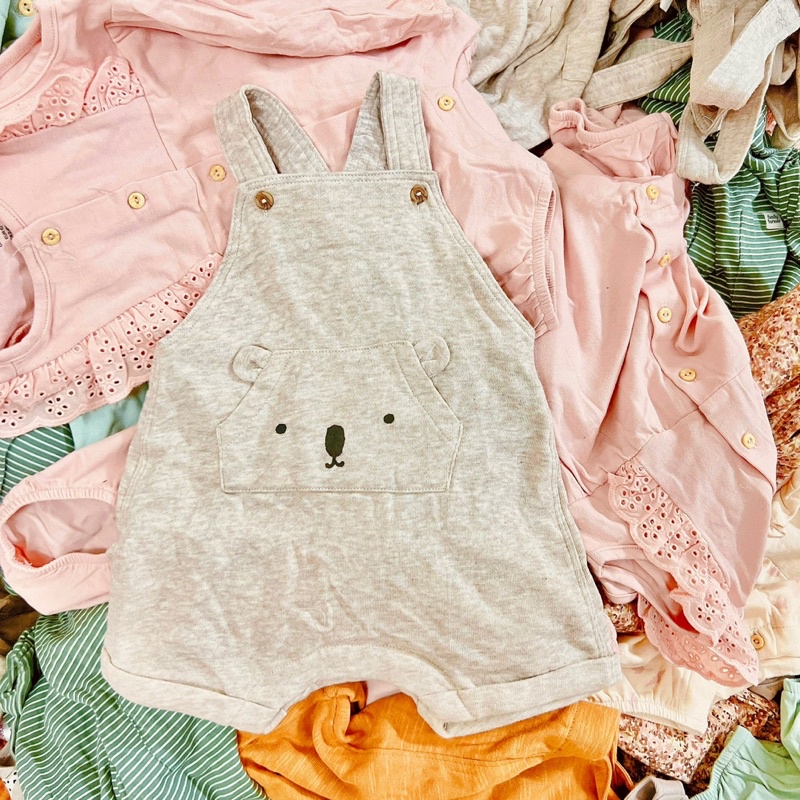 Body đùi và body yếm cho bé trai