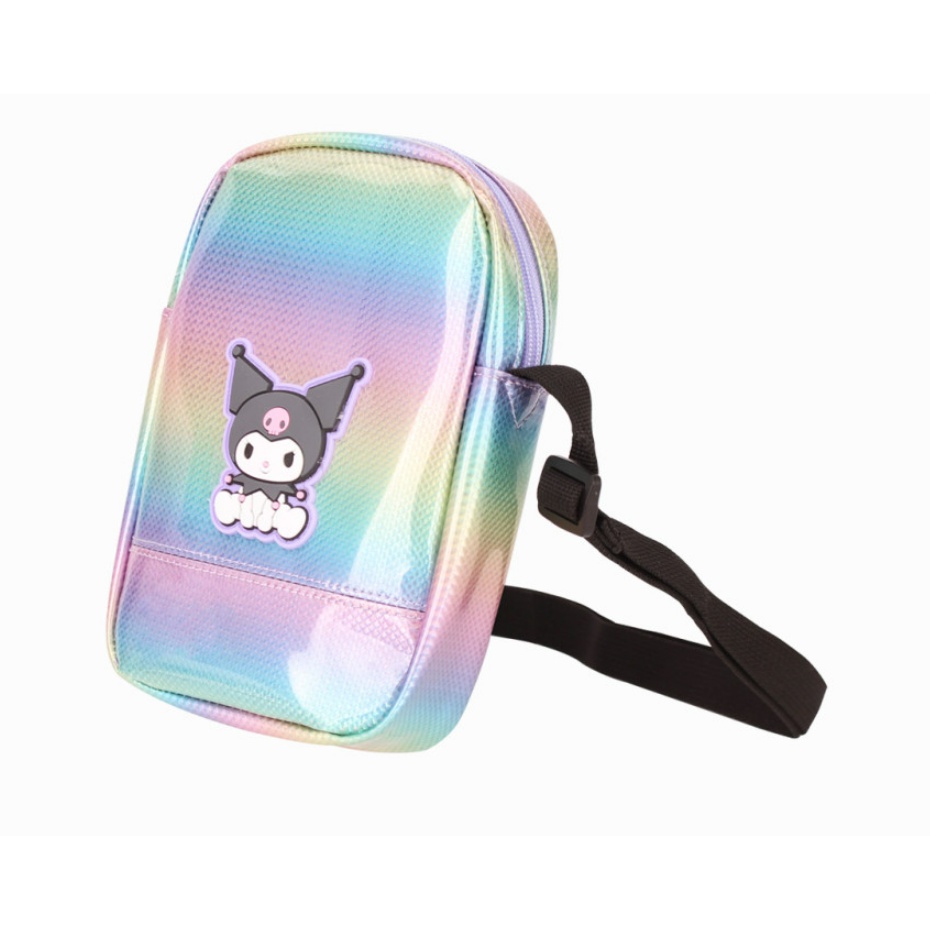 Túi Đeo Chéo Đựng Điện Thoại Sanrio Kuromi HoloGram