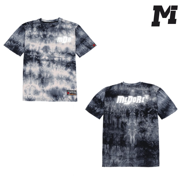 Áo thun loang màu form rộng tay lỡ nam nữ Phông tiedye Unisex phản quang Local Brand Chính Hãng Midori M Studio