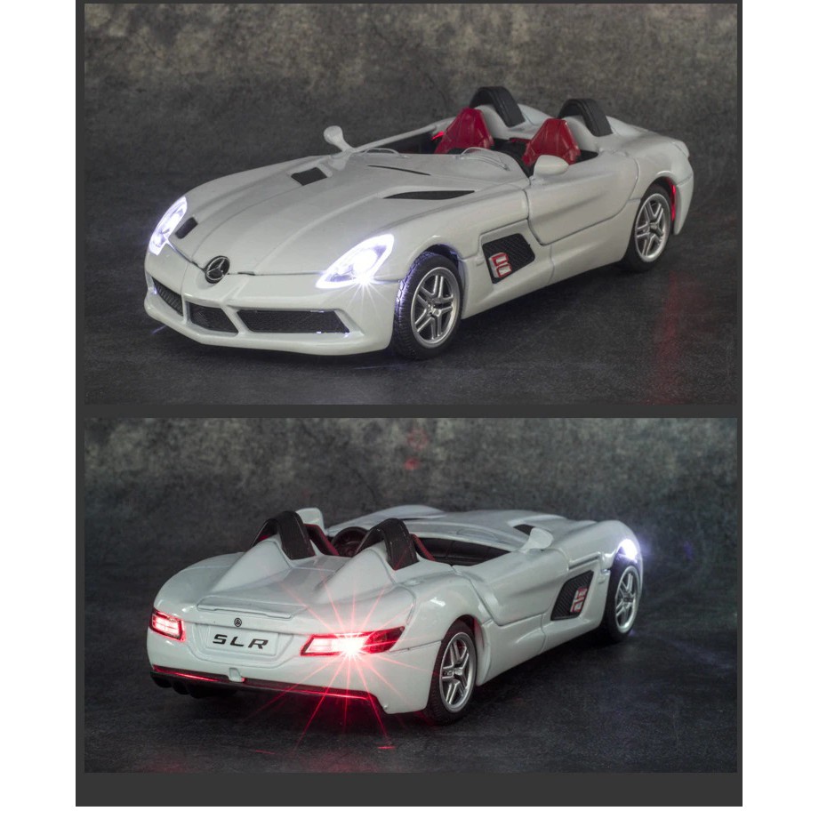 Ô tô Mô hình xe đua cao cấp Mercedes Benz SLR tỉ lệ 1:24 PKHROTO001