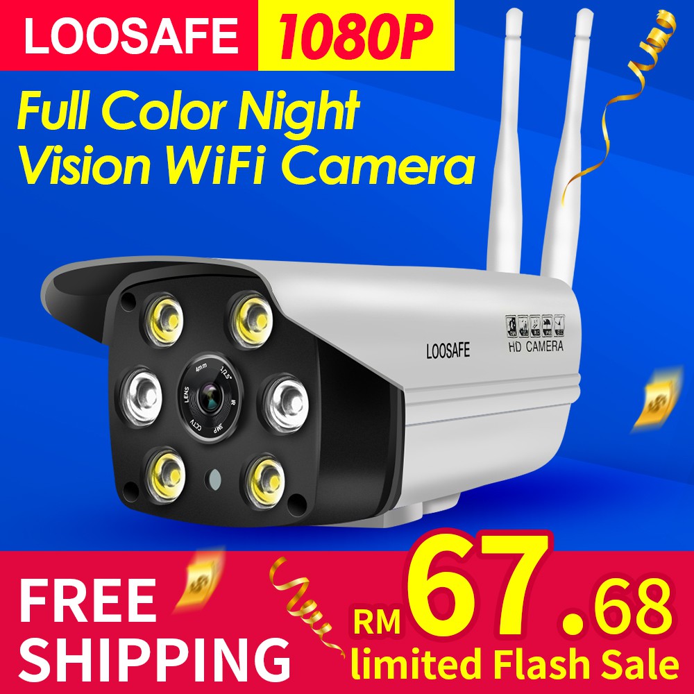 Camera Ip Wifi Không Dây 2mp Có Chế Độ Nhìn Ban Đêm Tốt