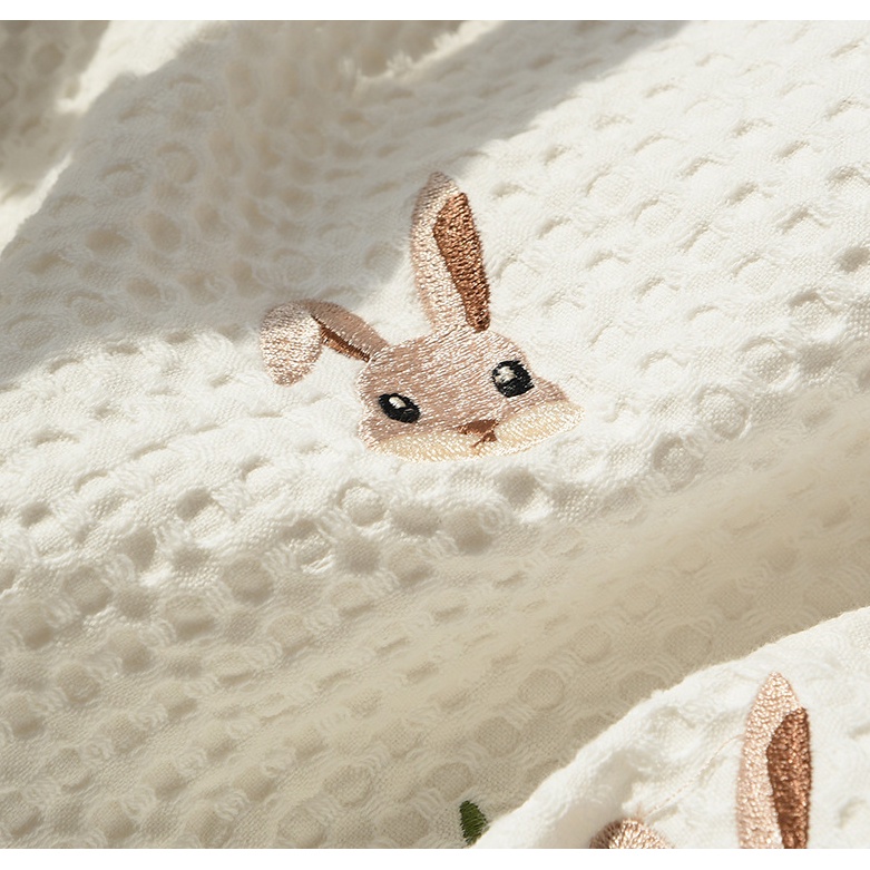 Chăn Gạc Em Bé Sơ Sinh Bằng Sợi Tre cotton Nguyên Chất Thoáng Khí Mùa Hè