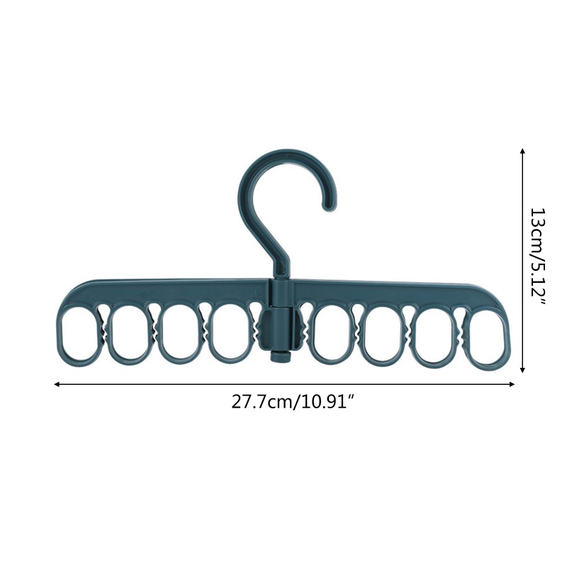 Set 5 Móc Treo Quần Áo Có Thể Gấp Gọn Tiện Lợi