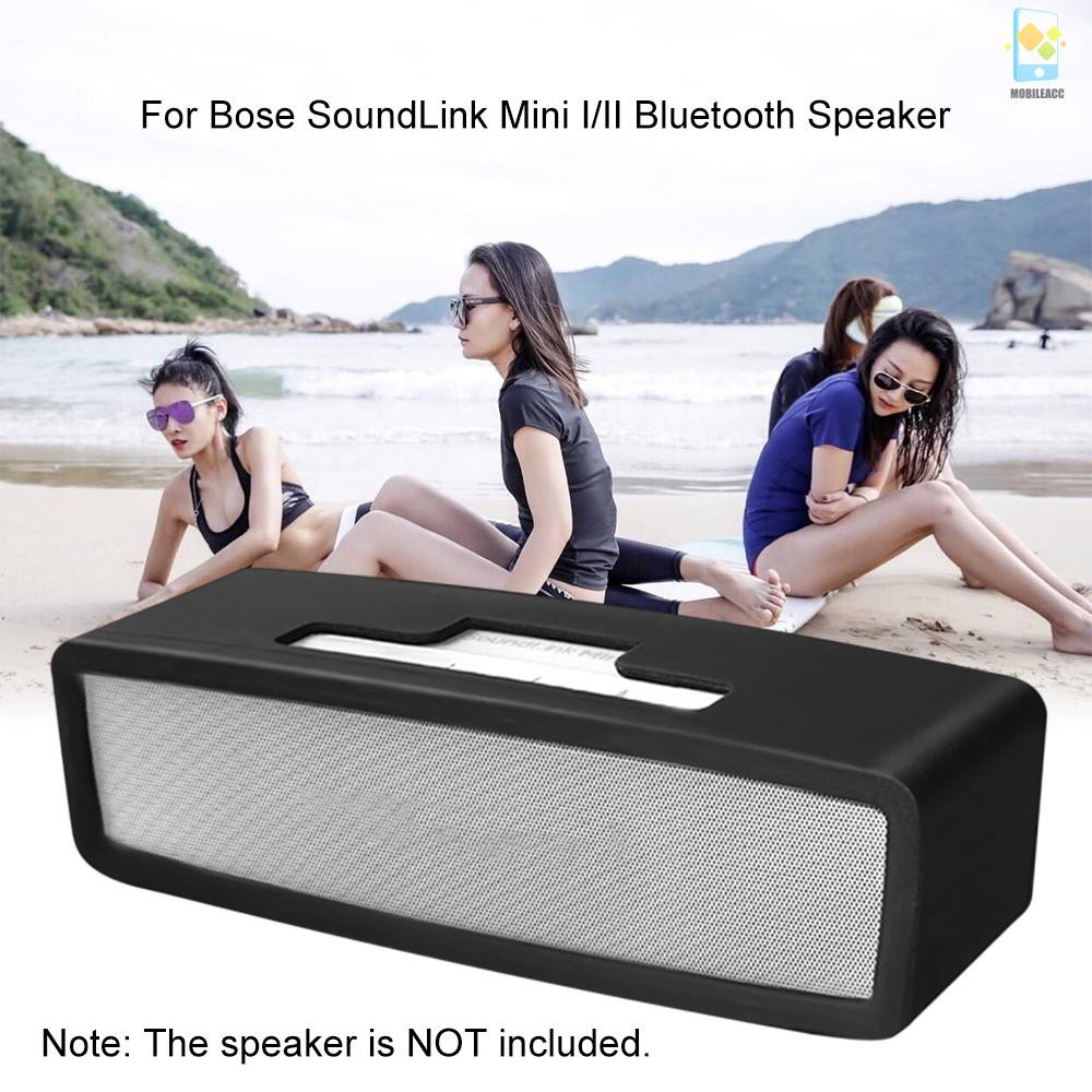 Túi Đựng Loa Bluetooth Bose Soundlink Mini I / Ii Bằng Silicon Mềm Mang Đi Du Lịch Tiện Lợi Ốp