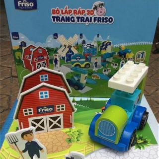 Bộ láp ráp nông trại 3d cho bé