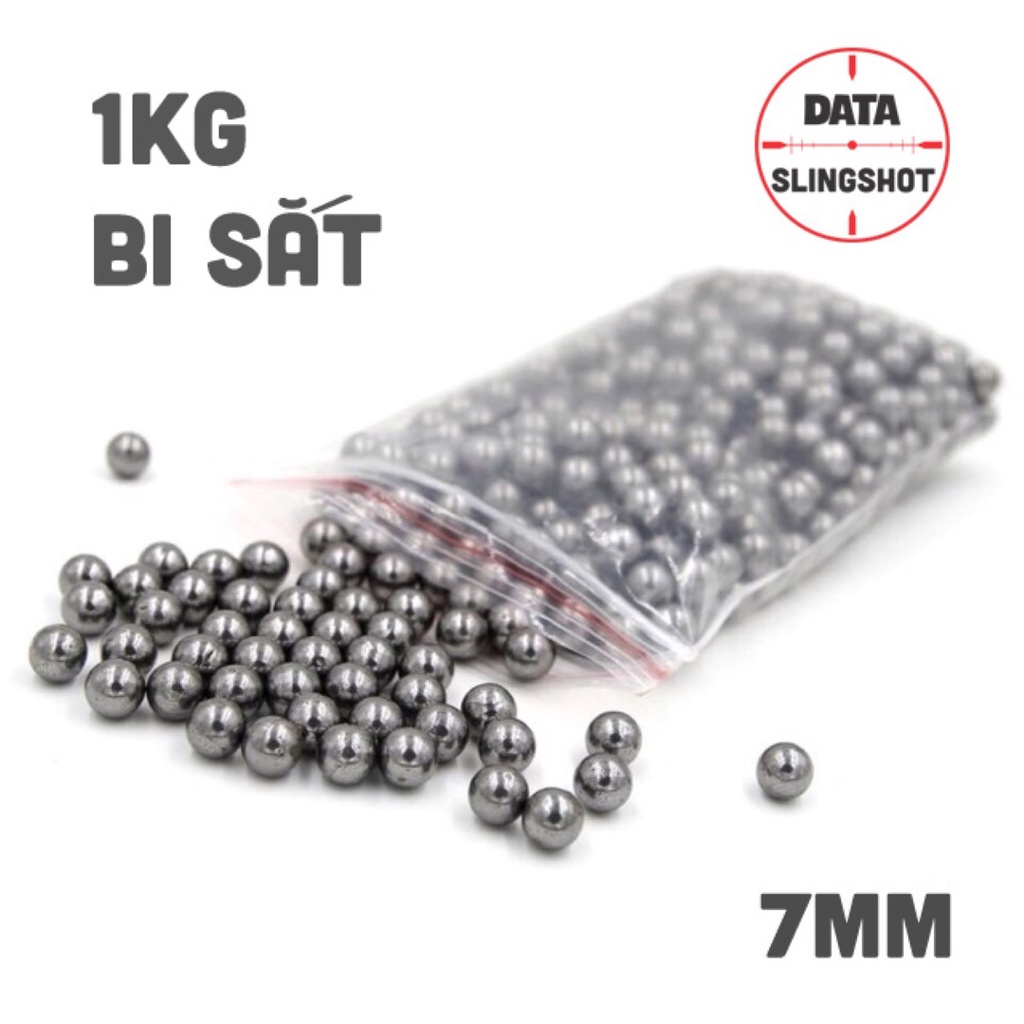 1 KG Bi Sắt 7mm - DATA SlingShot