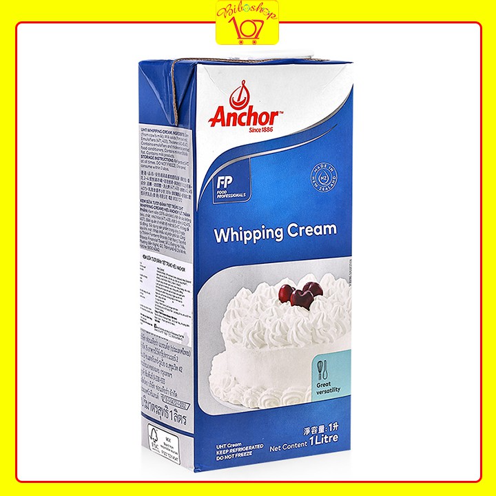 🎶Whipping Cream/ Kem tươi Whipping Anchor 1L🎶