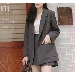 [Có sẵn] Set vest 2 món ulzzang + ảnh thật chất vải