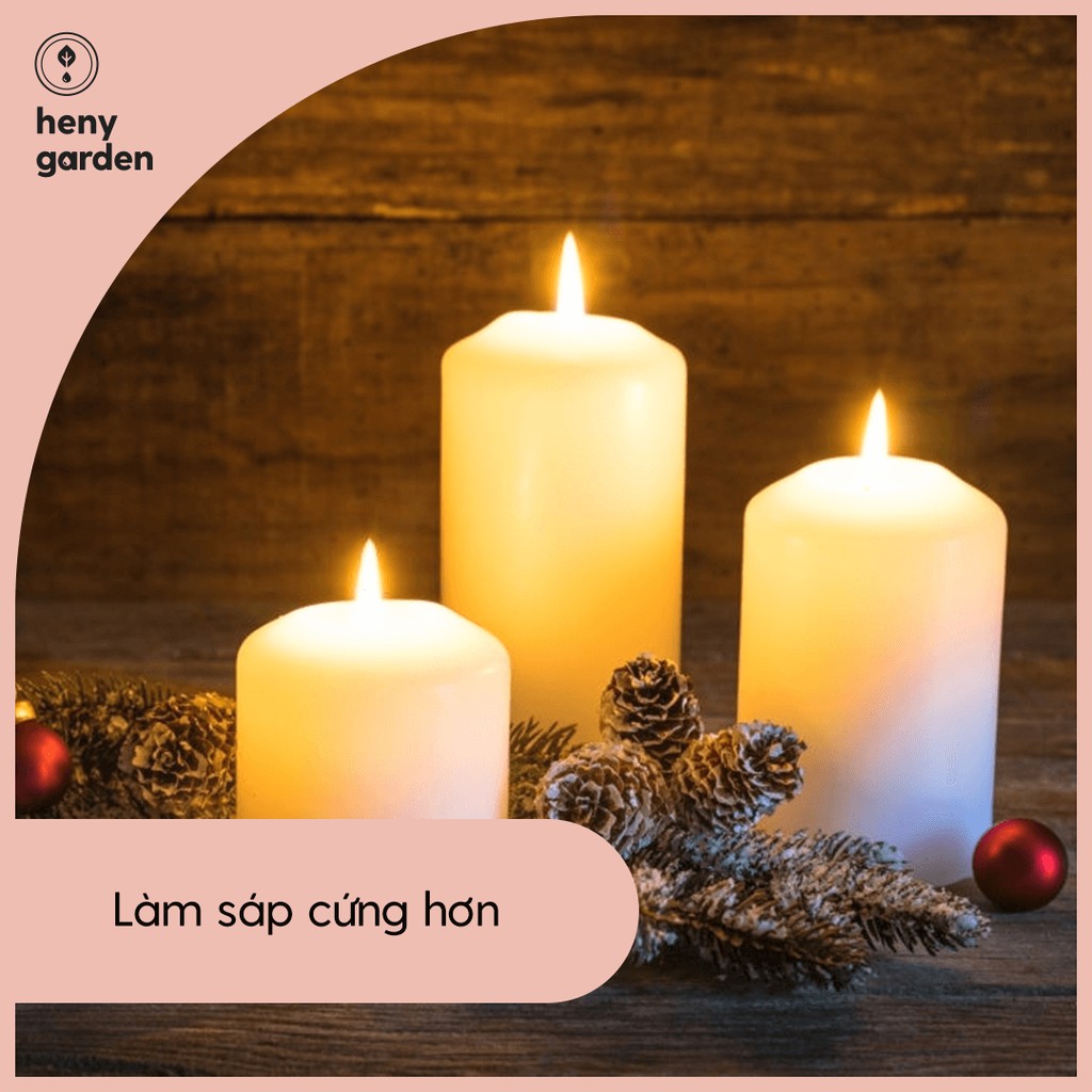 50gr Phụ Gia Làm Nến AC6 – Kho Nguyên Liệu Làm Nến Thơm Cao Cấp - Tặng Tinh Dầu Mẫu Thử - Heny Garden