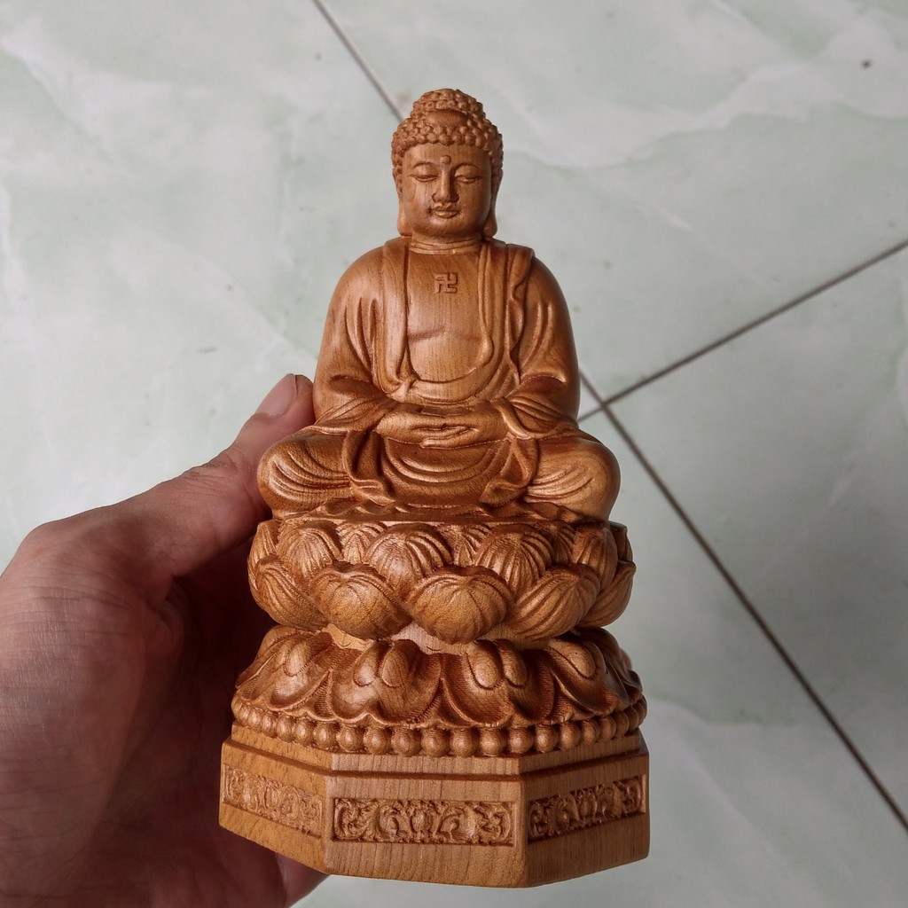 Phật Adida - Phật Mini- Cao 15cm - Mẫu Mới