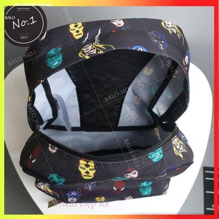 [FreeShip – Hàng Auth] Balo Vans Marvel Head - Black SIÊU ĐẸP XUBL111