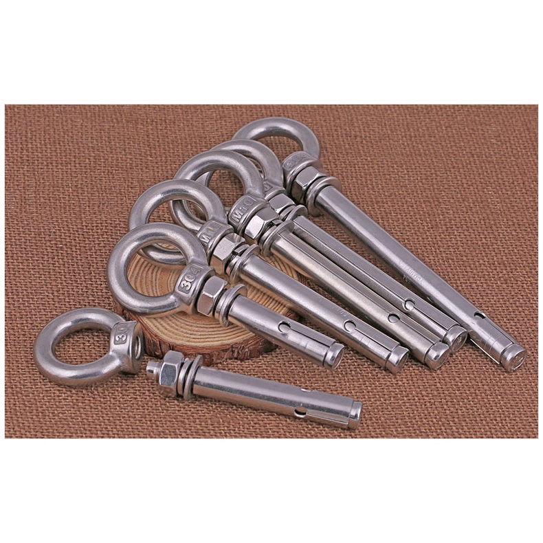 Ốc Vít Mở Rộng M6 M8 M10 M16 Bằng Thép Không Gỉ 304 Kèm Móc