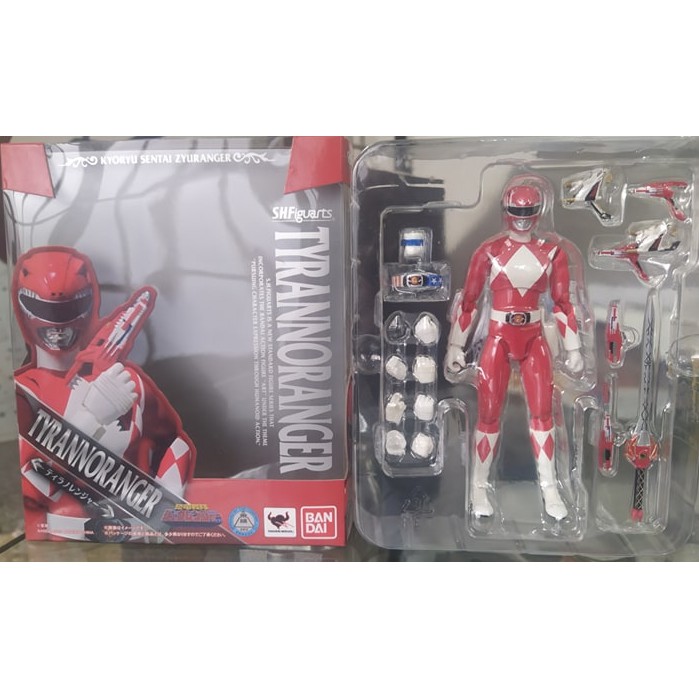 Mô Hình Chính Hãng SHF Tyranno Ranger Thiếu 1 bàn tay (Super Sentai)