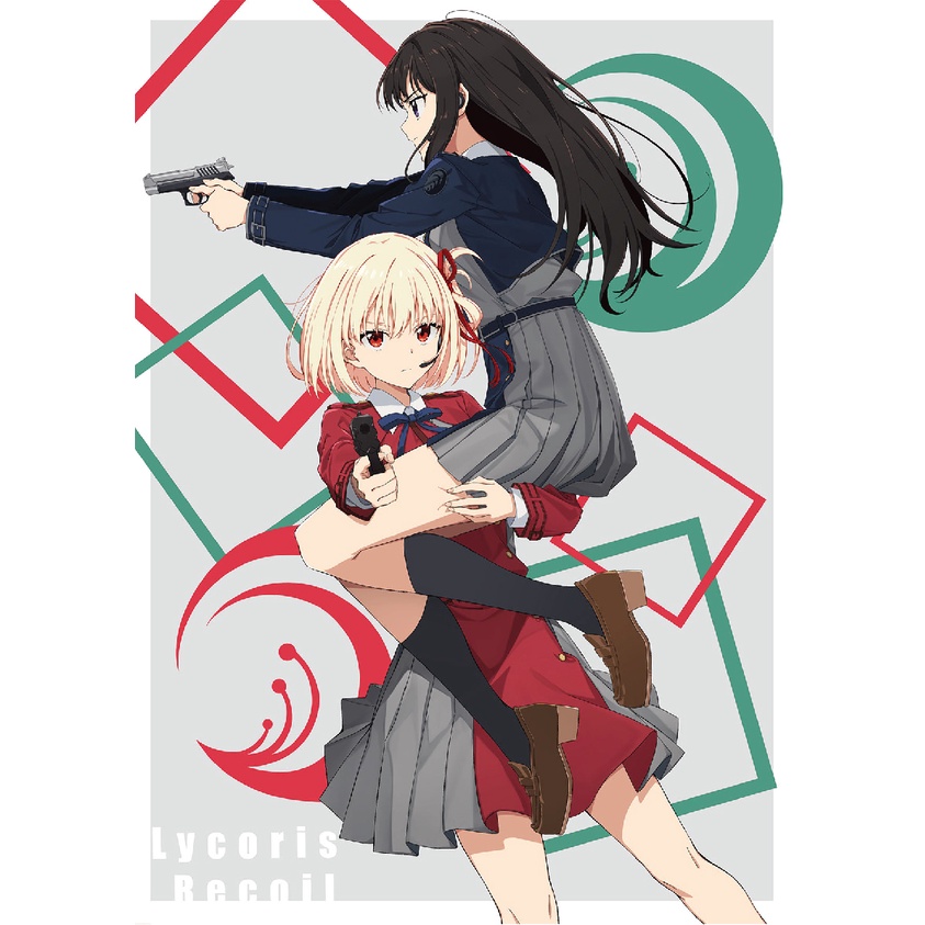 Poster Anime Lycoris Recoil GIẤY DECAL Tranh Dán Tường Anime/Manga Lycoris Recoil Quán Cà Phê Bất Ôn PT17