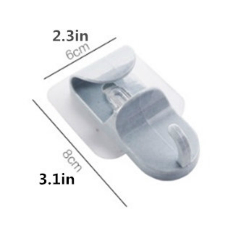 Móc treo thau/ khăn hít tường tiện lợi cho cửa/ phòng tắm/nhà bếp