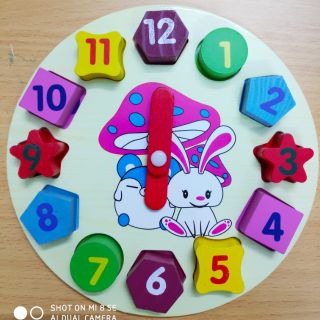Combo đồng hồ số hình khối
