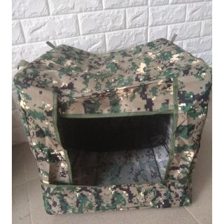 Lồng tập bắn size lớn kích thước 40x40cm vải màu rằn ri