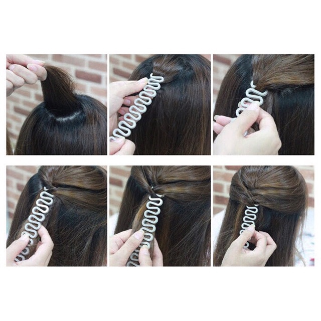 [Khuyến mại sốc] Dụng cụ bện đuôi tóc chân rết BT7