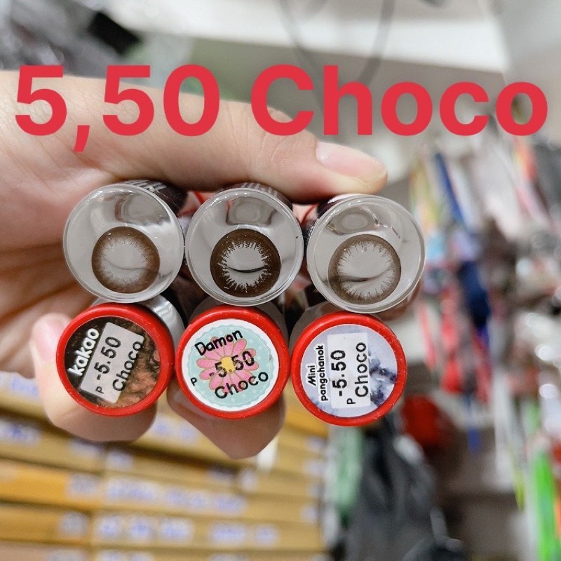 Lens độ - kính áp tròng cận 5,50