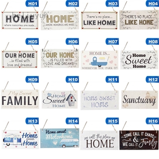 Heliuyun Ak415868 1 Biển Gỗ Treo Trang Trí In Chữ Welcome 20X10Cm
