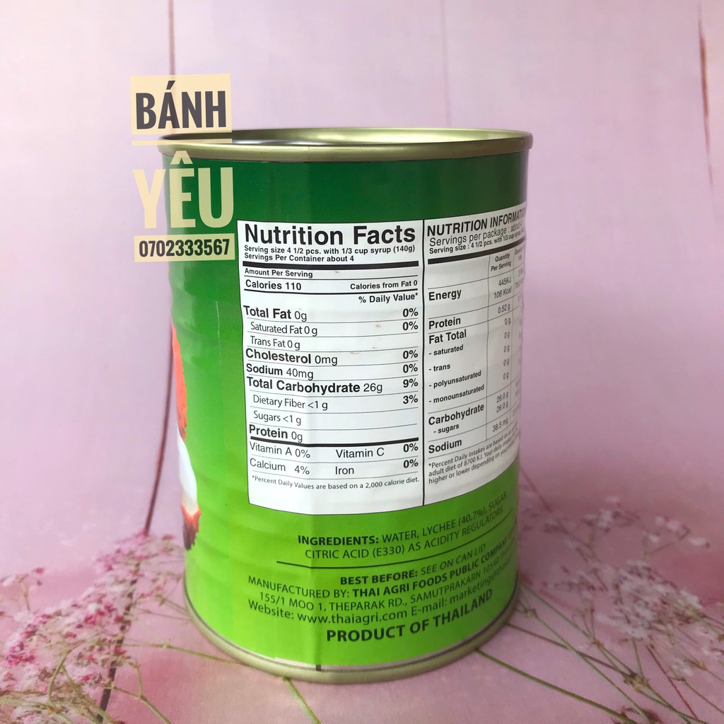 Nước cốt dừa Đóng Lon 400ml - PC17