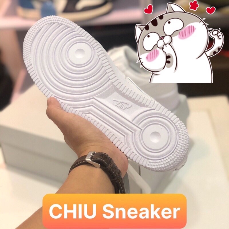 [ CHIU Sneaker ] Giày thể thao Sneaker AF1 Full trắng phiên bản cao cấp