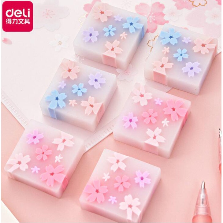 Cục tẩy cao su Sakura Sassafras kiểu dáng dễ thương 2B