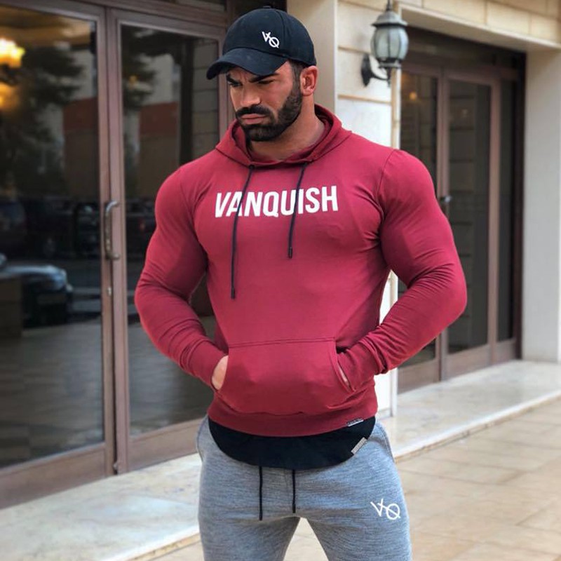 Áo Hoodie Thể Thao Chất Liệu Cotton Giản Dị Thời Trang Dành Cho Nam