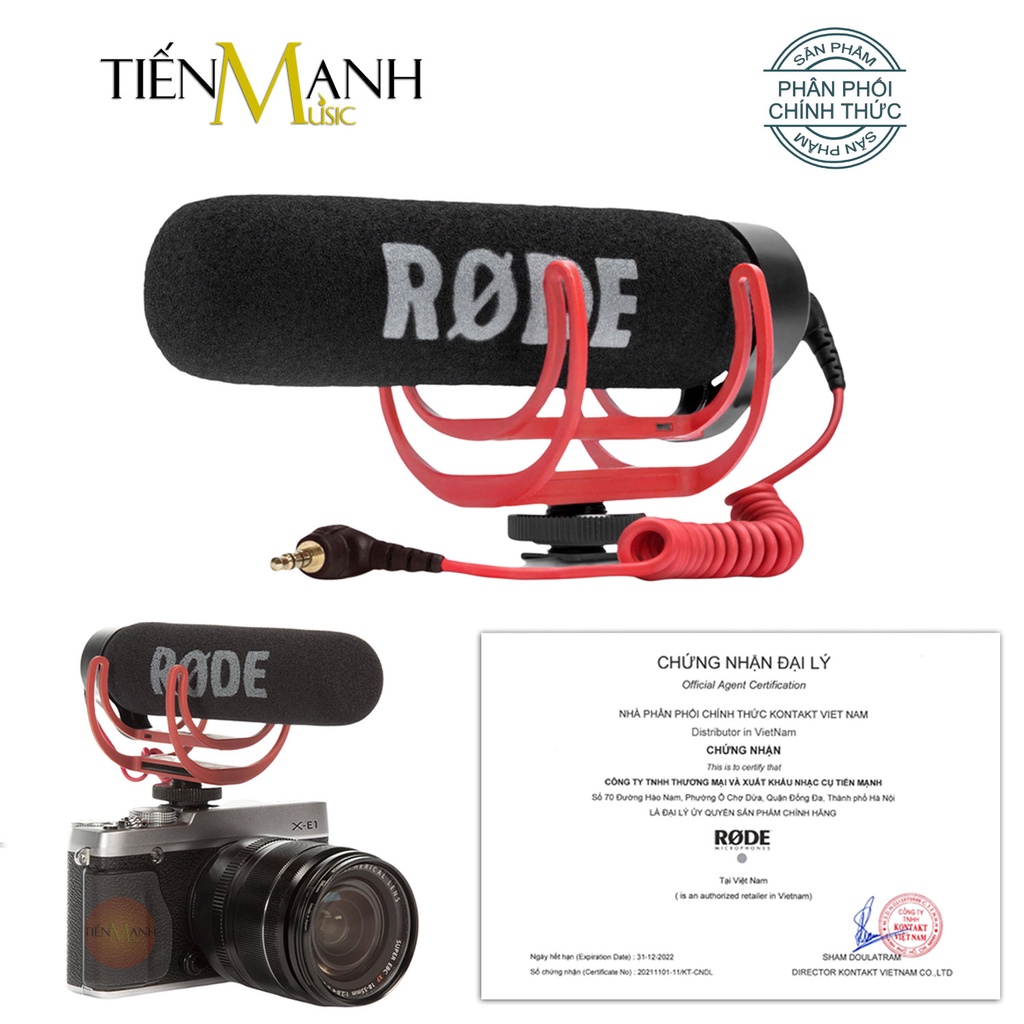 Chính Hãng] Micro Rode VideoMic Go Dùng Cho Máy Ảnh, Máy Quay Phim ...