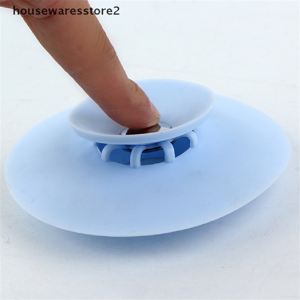 2 Dụng Cụ Chặn Tóc / Tóc / Rác Bồn Rửa Tay Đa Năng Cho Nhà Tắm