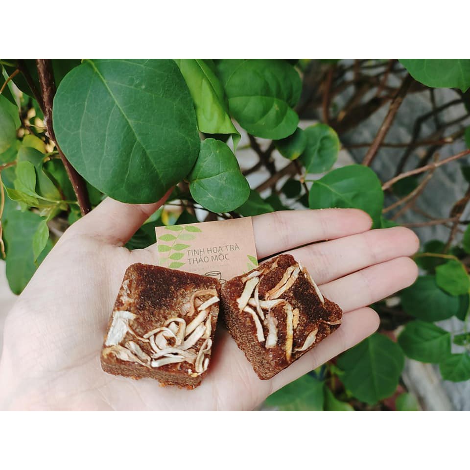 Trà đường nâu gừng giảm đau bụng lạnh cơ thể trà thảo mộc sỉ 500 gram