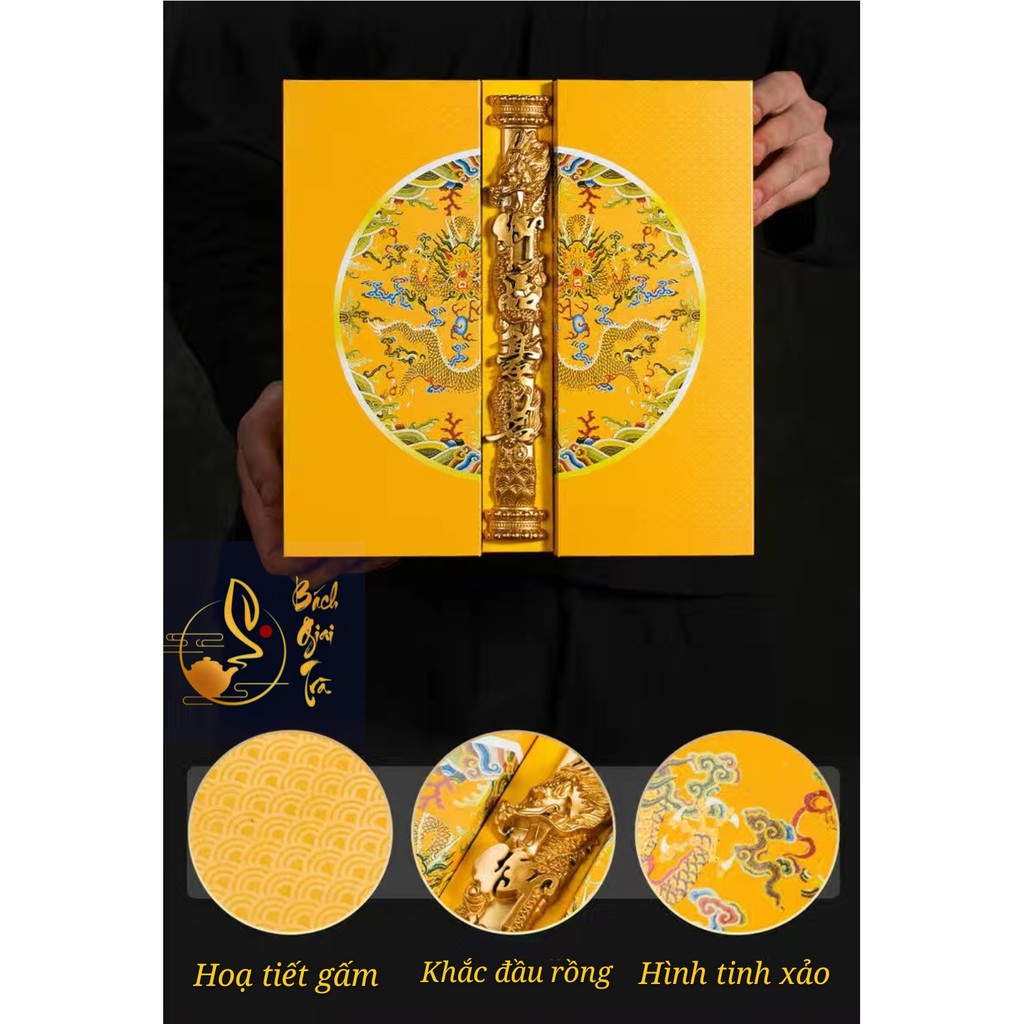 [Quà tặng]Hộp trà biếu cao cấp Thiết kế độc đáo tặng Bộ ấm chén | BigBuy360 - bigbuy360.vn