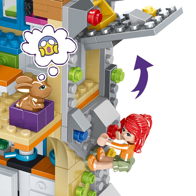 796 CÁI Đồ Chơi Khối Xây Dựng Nhỏ Tương Thích Lego Friends Heartlake City Mia's House Món quà cho trẻ em gái DIY