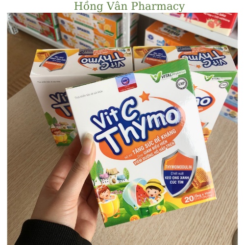 Siro tăng đề kháng VITC THYMO, hỗ trợ giảm viêm đường hô hấp trên