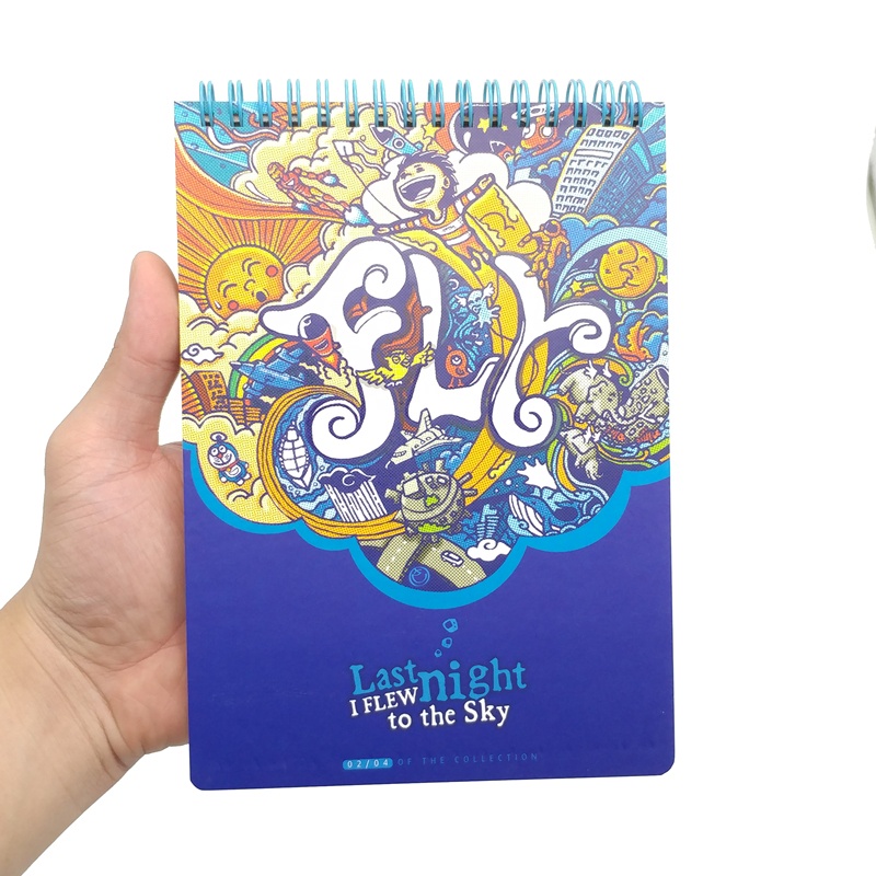 Sổ Lò Xo Kẻ Ngang Những Giấc Mơ 140 Trang 80gsm Size S Khai Trí Stationery - Fly