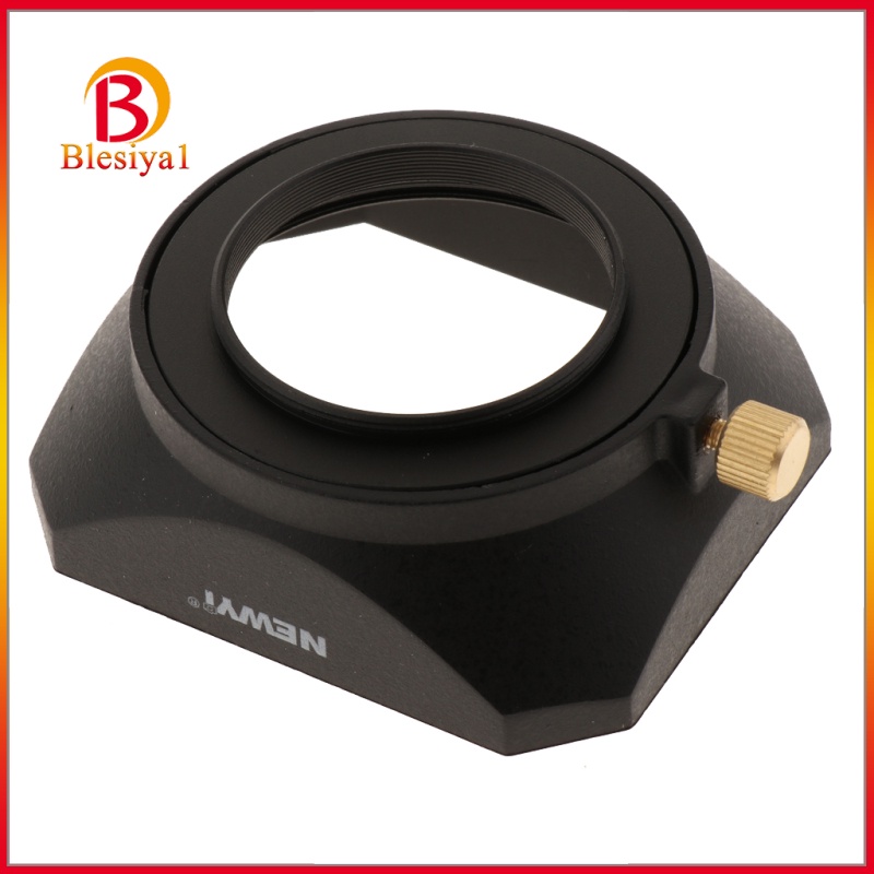 [BLESIYA1]39mm Square Lens Hood with Screw for Canon   Sony Camera Universal