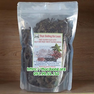 Trà xanh, gạo lứt đỏ, đậu đỏ, đậu đen xanh lòng 500g Thực Dưỡng Bà Loan