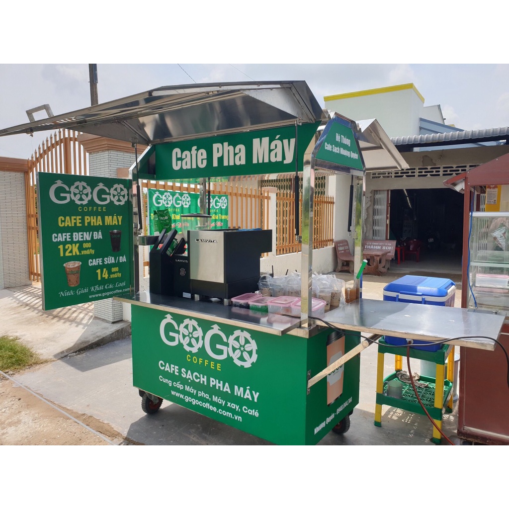 Bộ máy pha và máy xay Lamvita pha cà phê giá cực ưu đãi