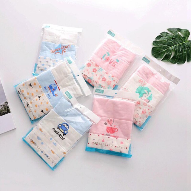 SET 3 ÁO 3 LỖ COTTON SỢI TRE CHO BÉ TRAI BÉ GÁI (có clip)